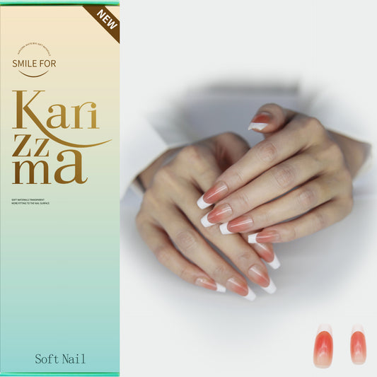 Karizzma French nail medium trapezoid No.1