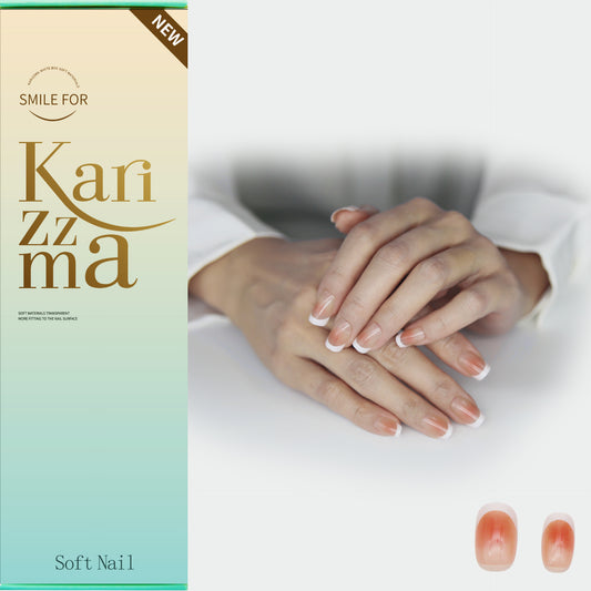 Karizzma French nail short square No.3